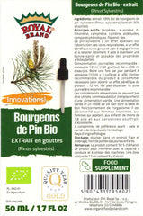 Royal Brand Pine Buds tea cup — aromatic infusion ideal for hot tea or seasonal blends.