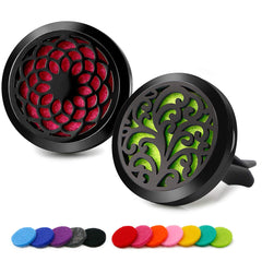 RoyAroma car diffuser vent clip sunflower design for a fresh scent on the go