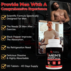 Rsferou ZMAFORCE ingredients blend including AAKG and tribulus