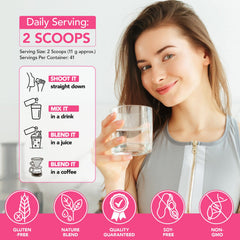 RSGRT hydrolyzed collagen close-up showing easy absorption characteristics.