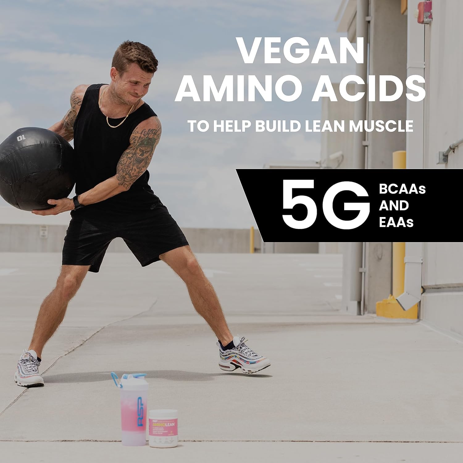 RSP NUTRITION AminoLean Cherry Lime flavor enhances hydration with zero sugar.