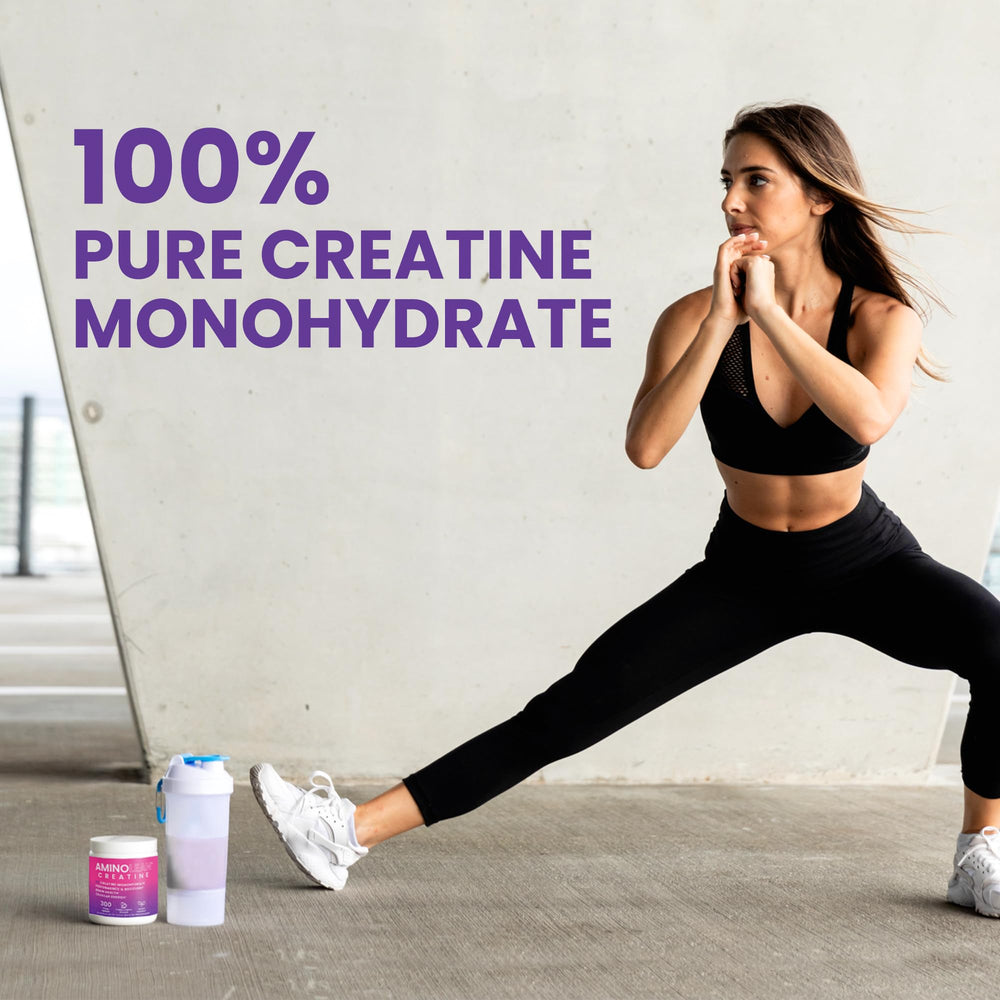 AminoLean Creatine powder micronized for smooth mixing and quick workout-ready energy.