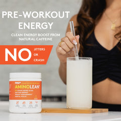 Ingredients view highlights guarana and matcha for focused energy.