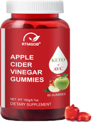 RTMGOB apple cider vinegar gummy packaging promotes a convenient daily wellness routine.