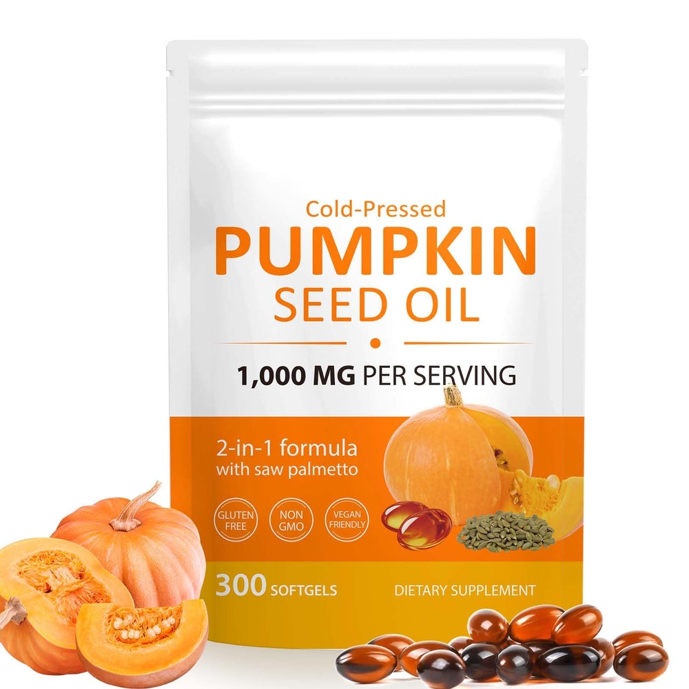 Ruduwu pumpkin seed oil capsules bottle for easy daily use and quality support.