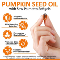 Ruduwu pumpkin seed oil capsules pour facilitates consistent dosing.