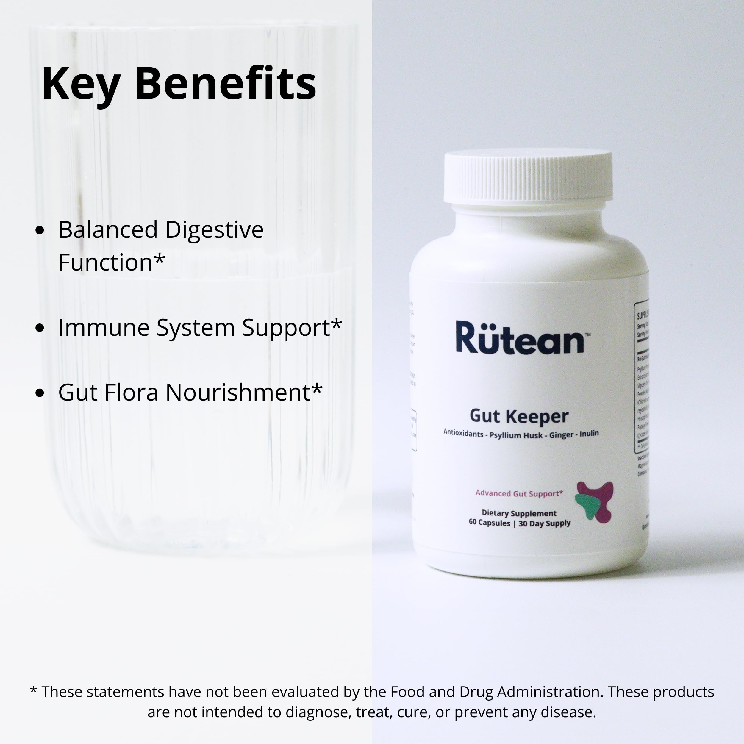 Rütean ginger root for soothing digestive tone.