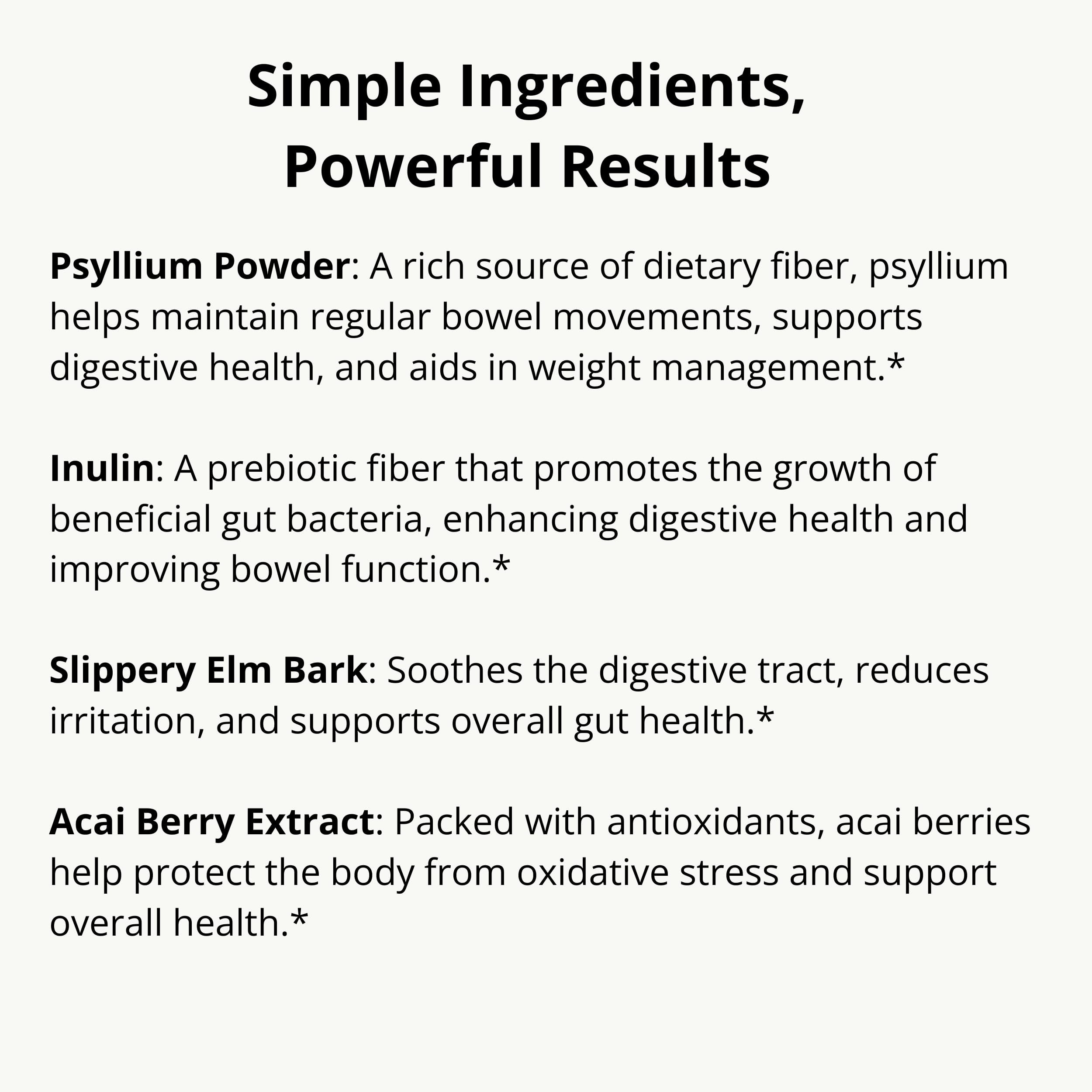 Rütean slippery elm bark capsules for gut lining support.