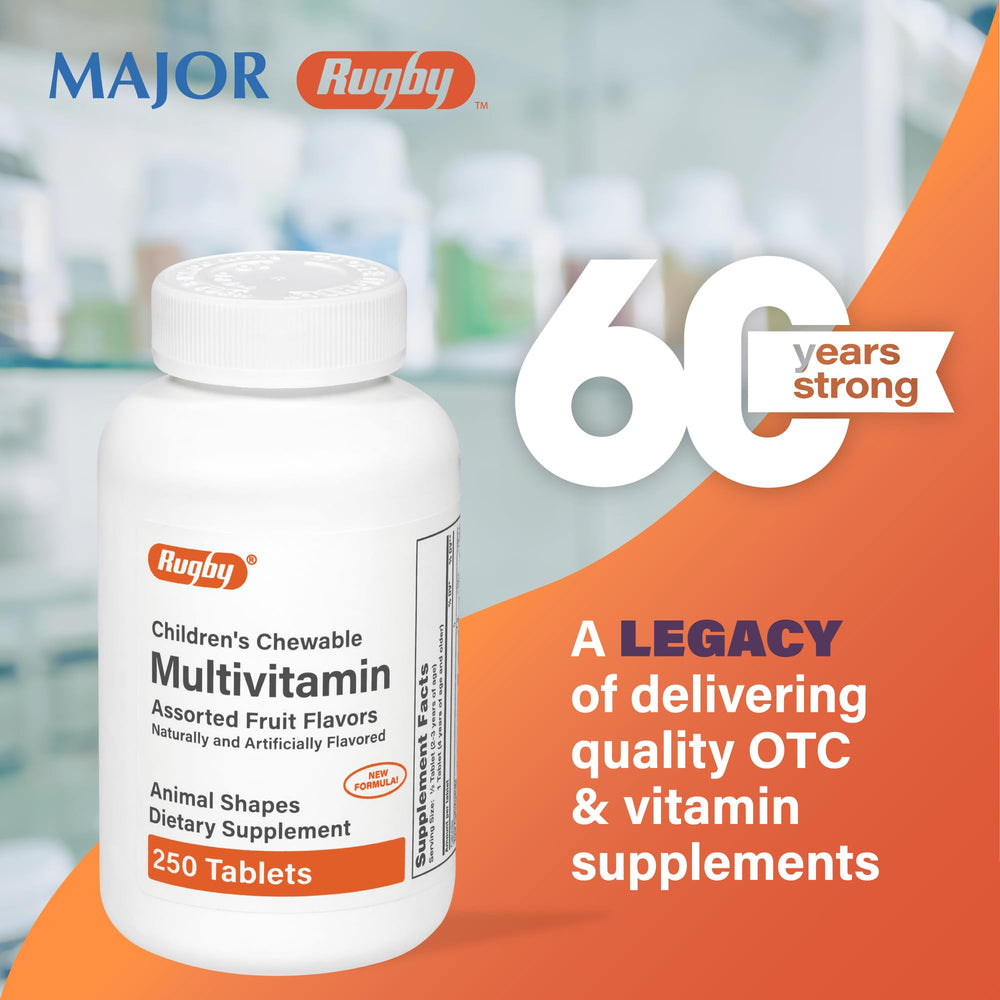 Rugby Laboratories multivitamin pack supports family routines and wellness