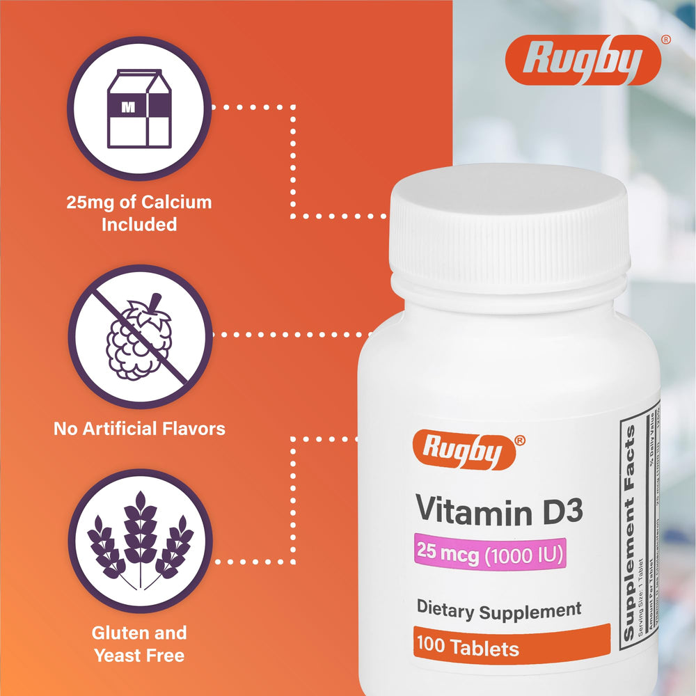 Rugby Labs daily-dose tablets for simple supplementation routine.