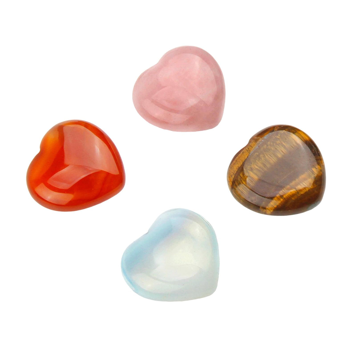 RUIFUU heart crystal amethyst for calming focus during stress