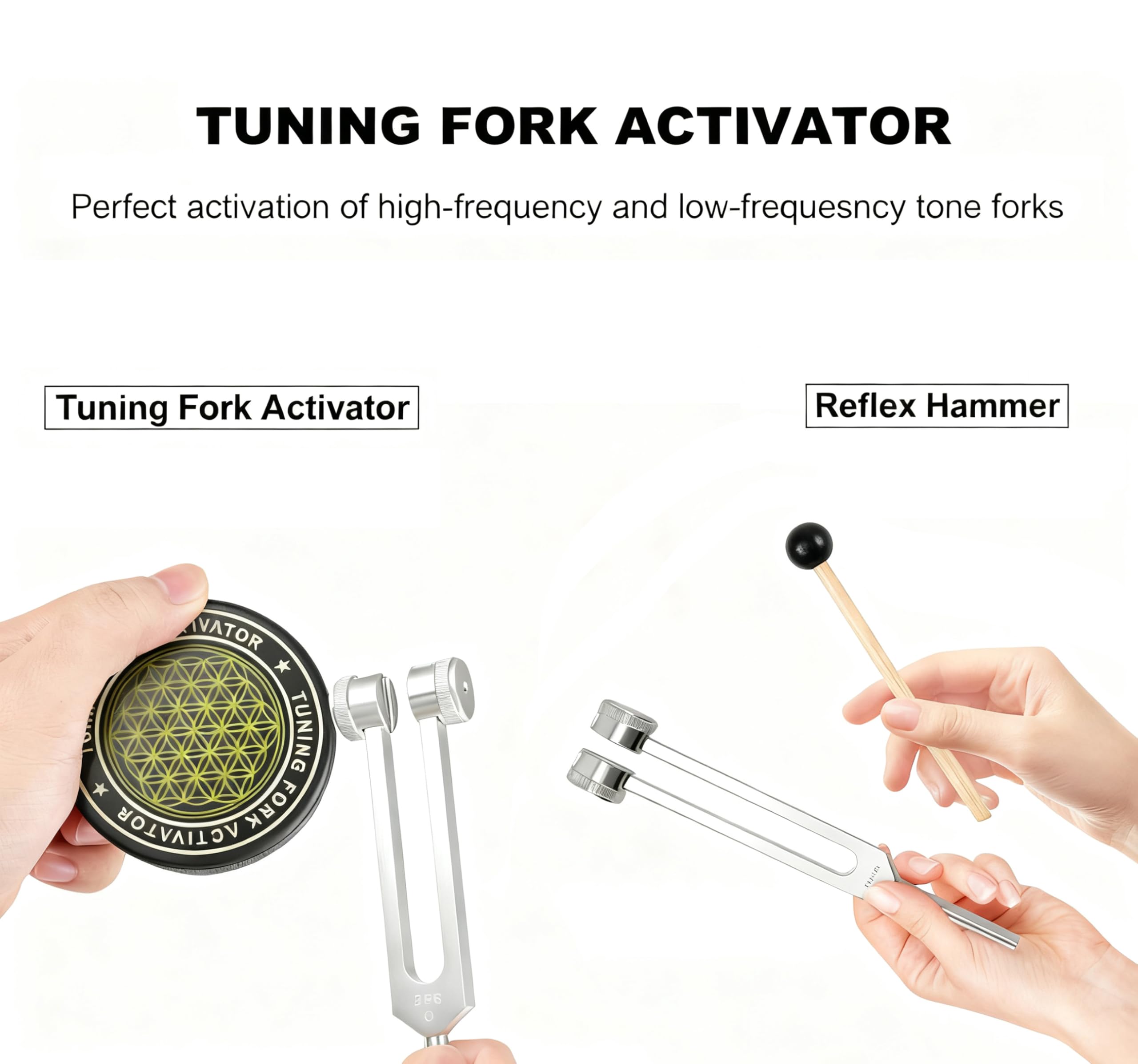 RUIYIZIXIN tuning forks 384Hz for relaxation