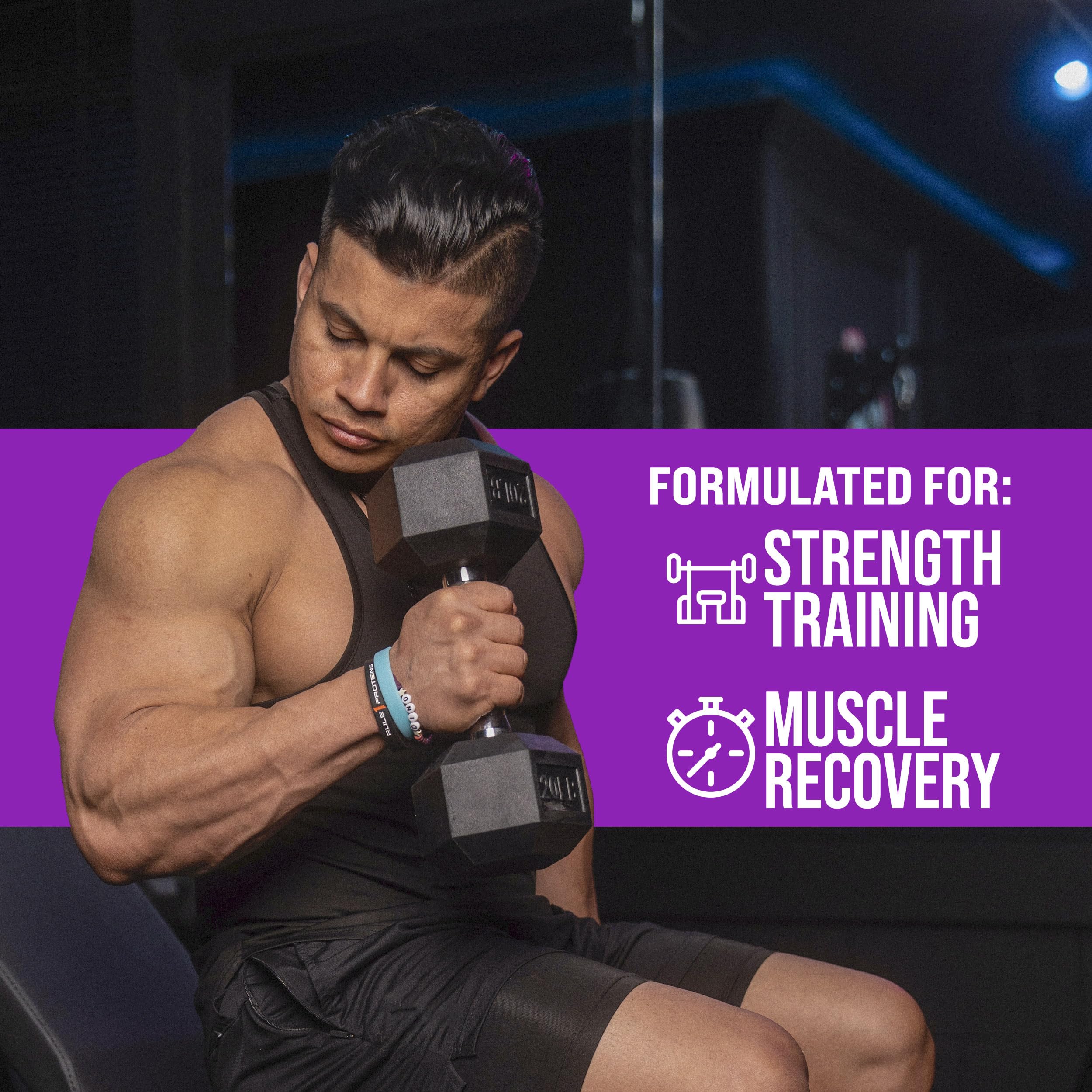 Rule 1 Casein Protein Vanilla Creme ingredients list highlighting GMP-certified USA facilities.