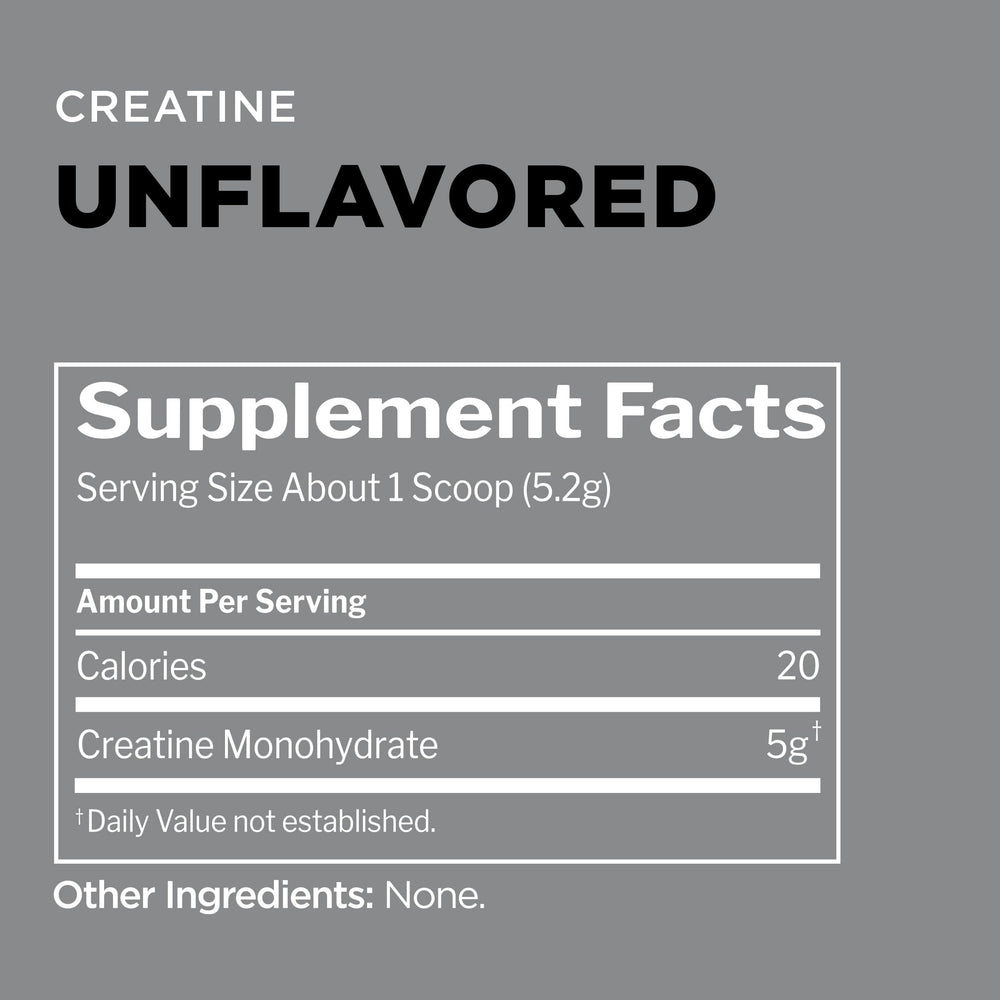 Rule 1 Creatine bottle with GMP badge, signaling certified manufacturing.