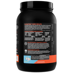 Rule 1 Proteins R1 Whey Isolate bottle pour enables easy mixing