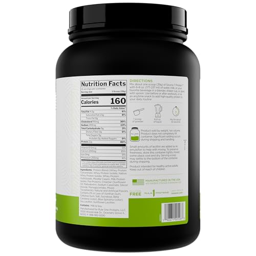 Rule 1 Source 7 Protein pistachio tub opened for scooping