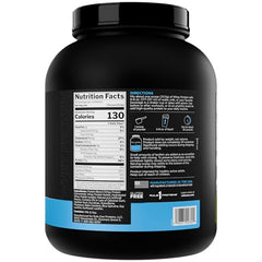 Rule 1 Whey Protein scoop dispensing for quick, convenient shakes.