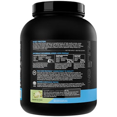 Rule 1 Whey Protein shake glass showing smooth post-workout drink.