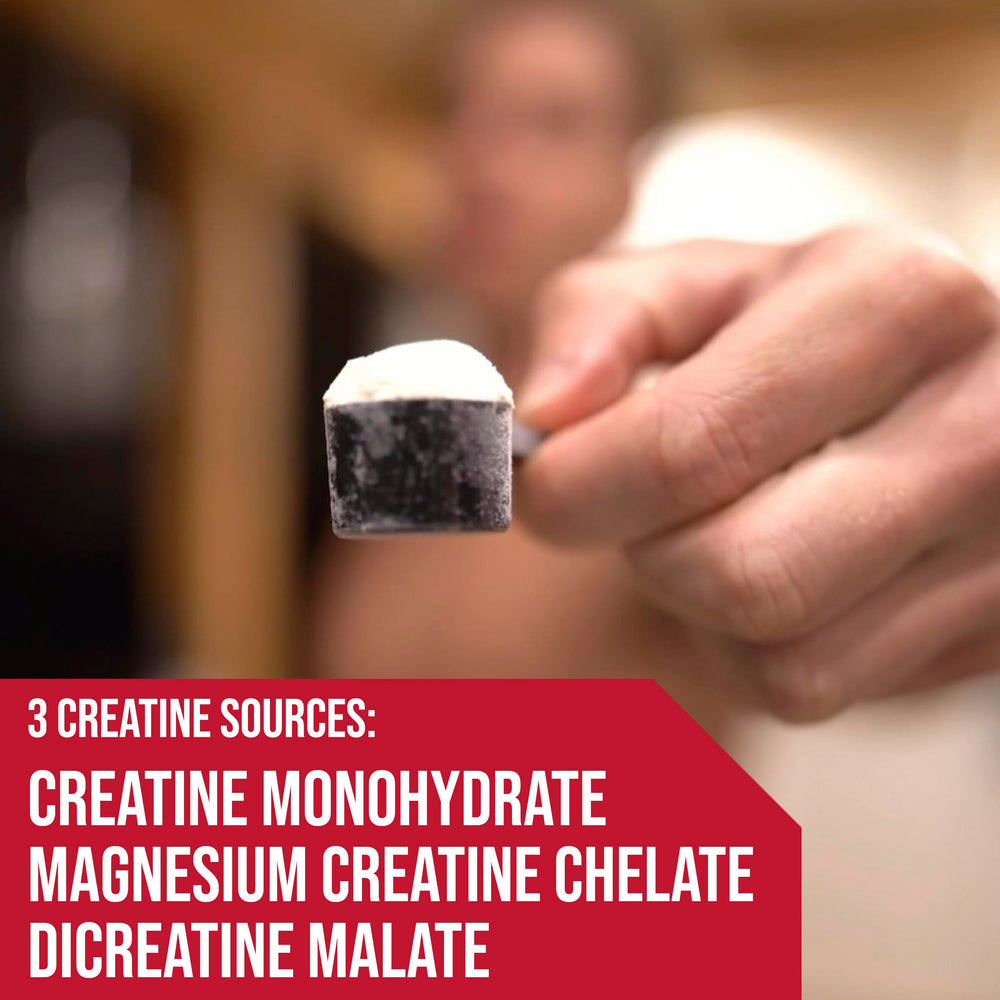 Rule 1 Charged Creatine supports morning energy and focus.