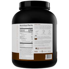 Rule 1 Source 7 Milk Chocolate shake showing smooth post-workout texture.