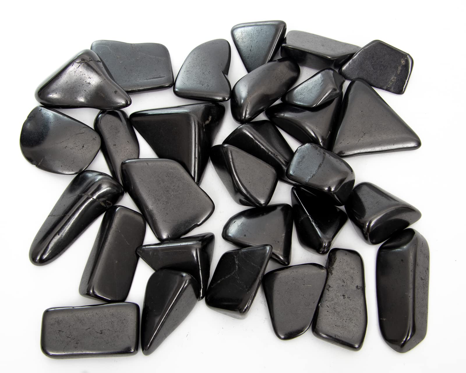 RUMINERAL shungite massage stone for calming touch.