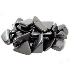 RUMINERAL shungite palm stone for meditation and balance.