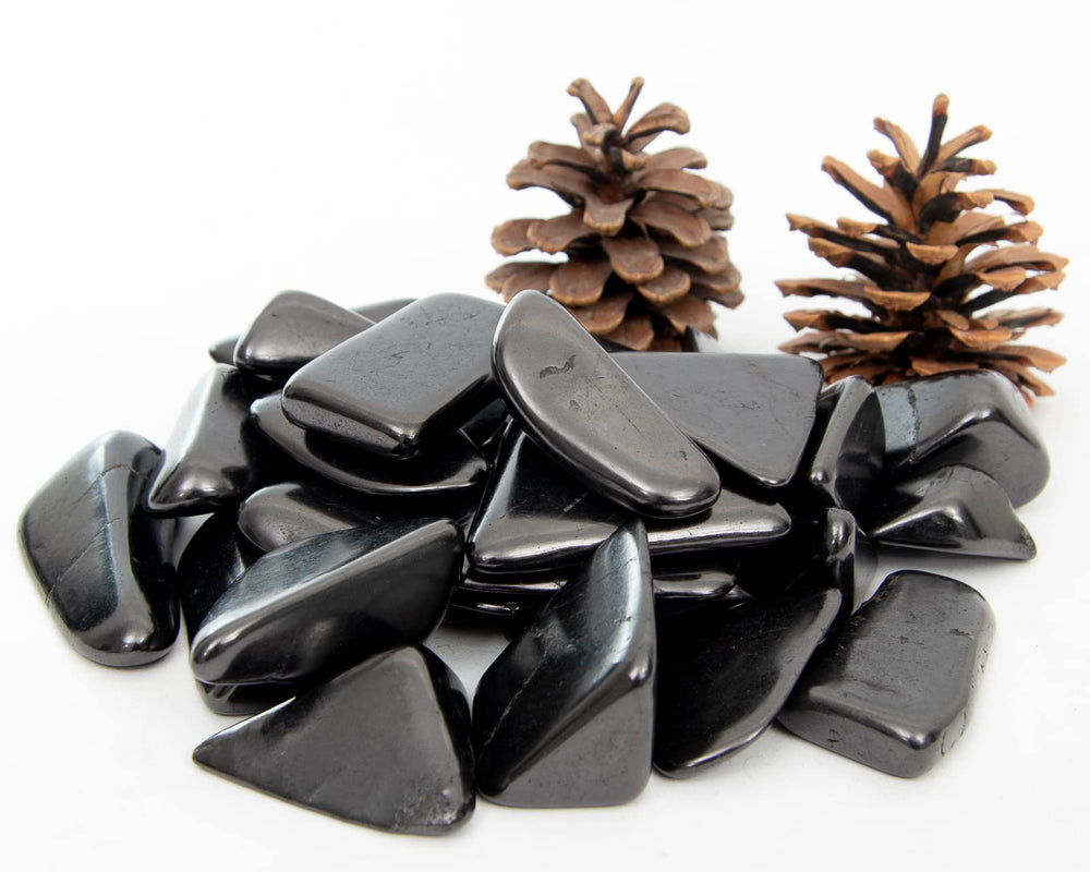 RUMINERAL shungite stress-relief stone for mindful routines.