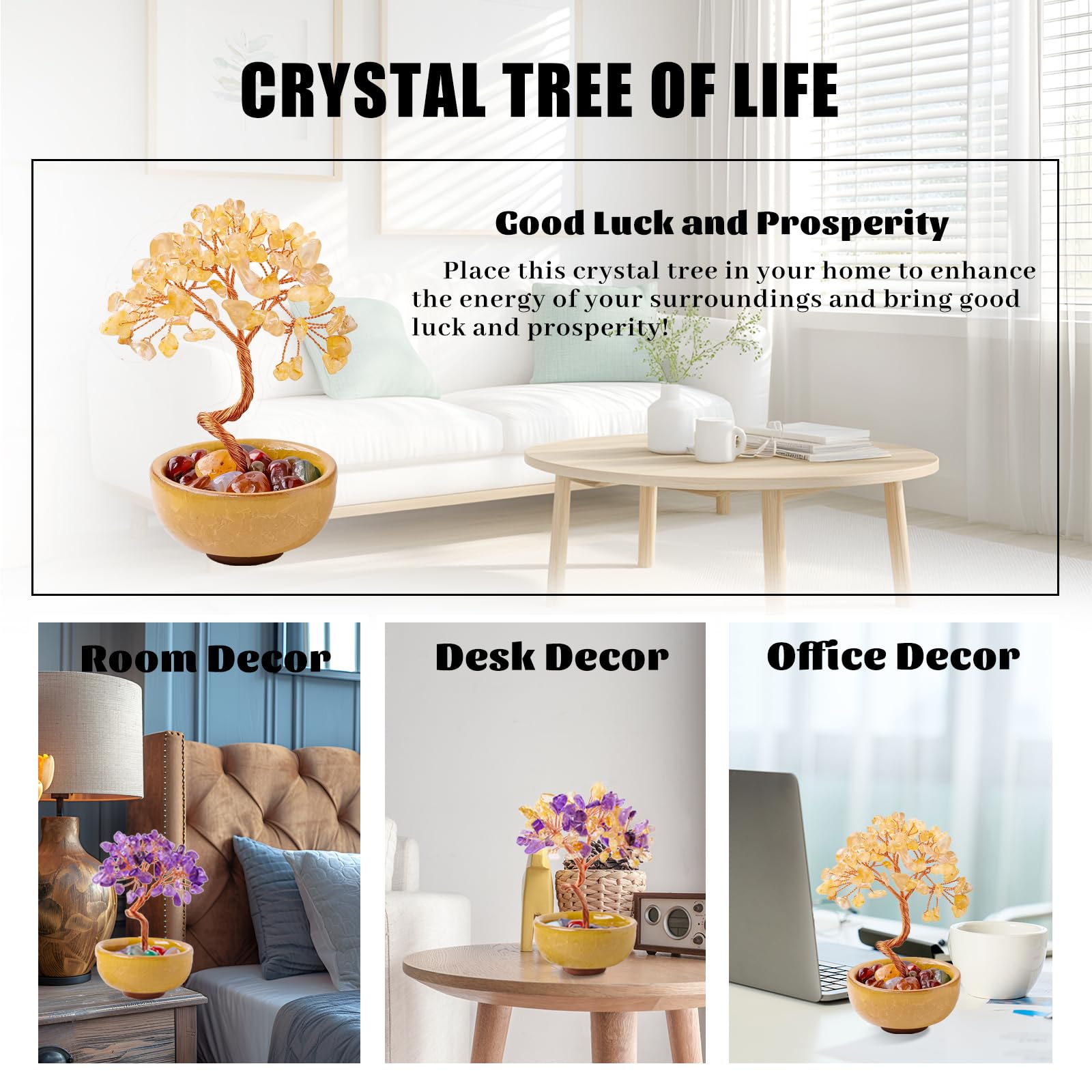 Runyangshi gift-ready crystal tree packaging makes a thoughtful present for birthdays.