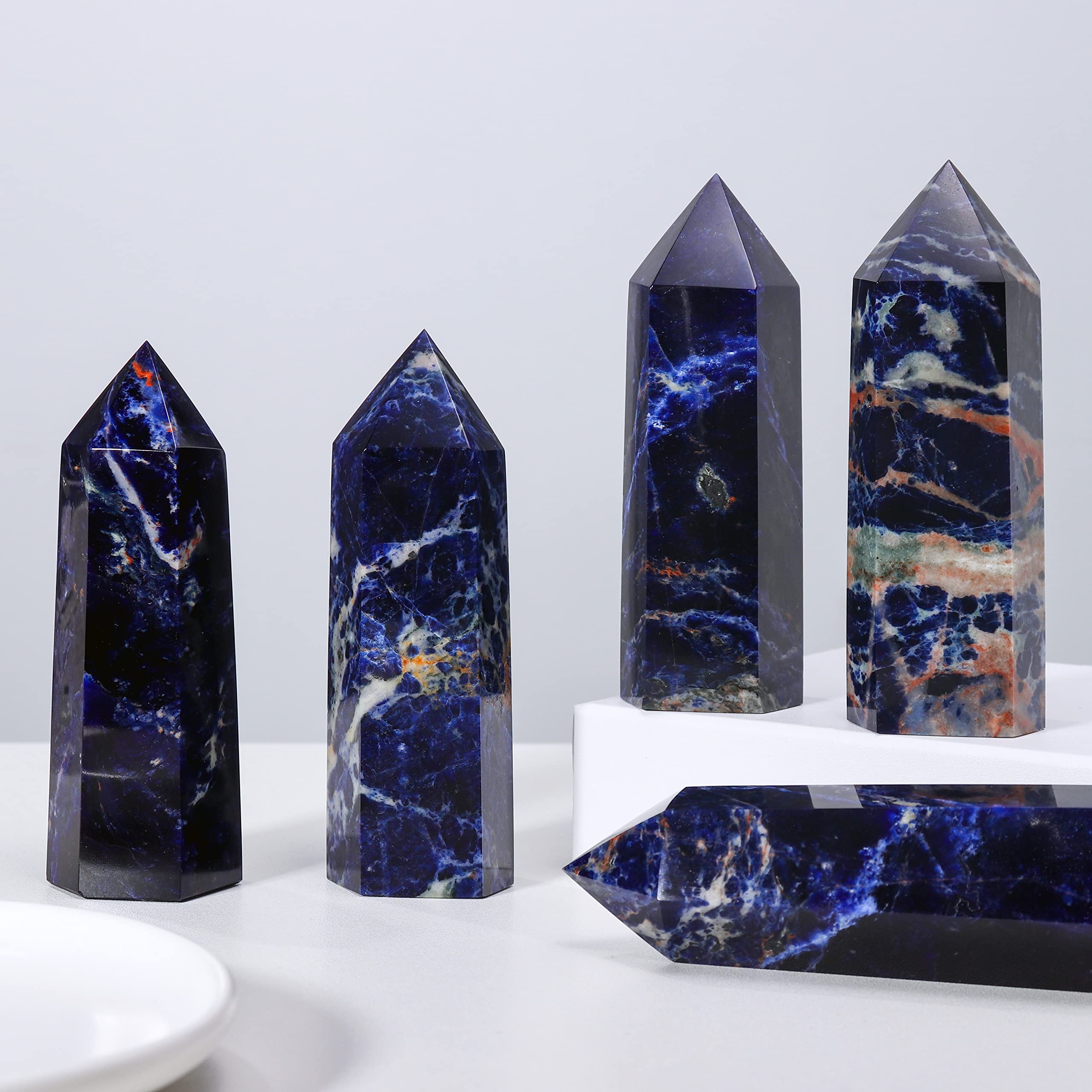 Runyangshi sodalite wand makes a thoughtful gift for mindfulness