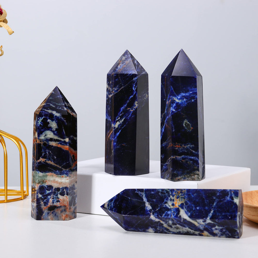 Runyangshi crystal wand decor piece adds tranquil ambiance