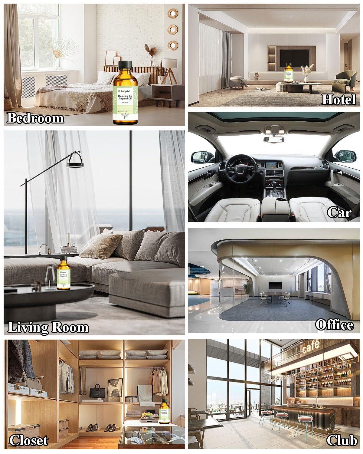 Rusopobe calming aroma for relaxation in living spaces