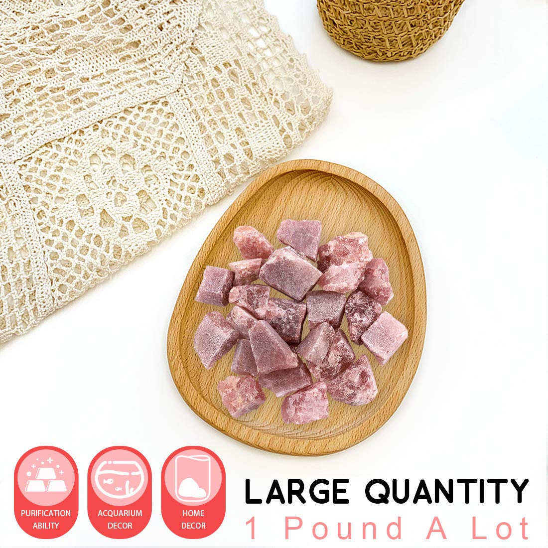 Rustark Strawberry Quartz for handmade jewelry like pendants and beads.