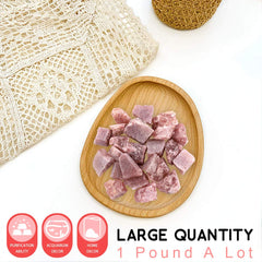 Rustark Strawberry Quartz for handmade jewelry like pendants and beads.