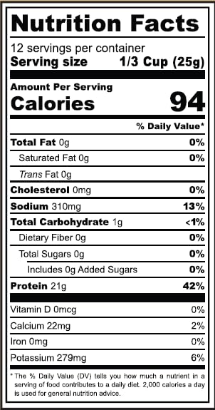 Rustic Nutrition pasteurized cage-free egg white powder with measuring scoop