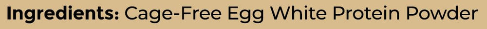 Rustic Nutrition USA-sourced egg white protein powder on shelf
