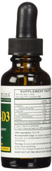 Close-up of Liqui-D3 2000 IU label on the bottle.