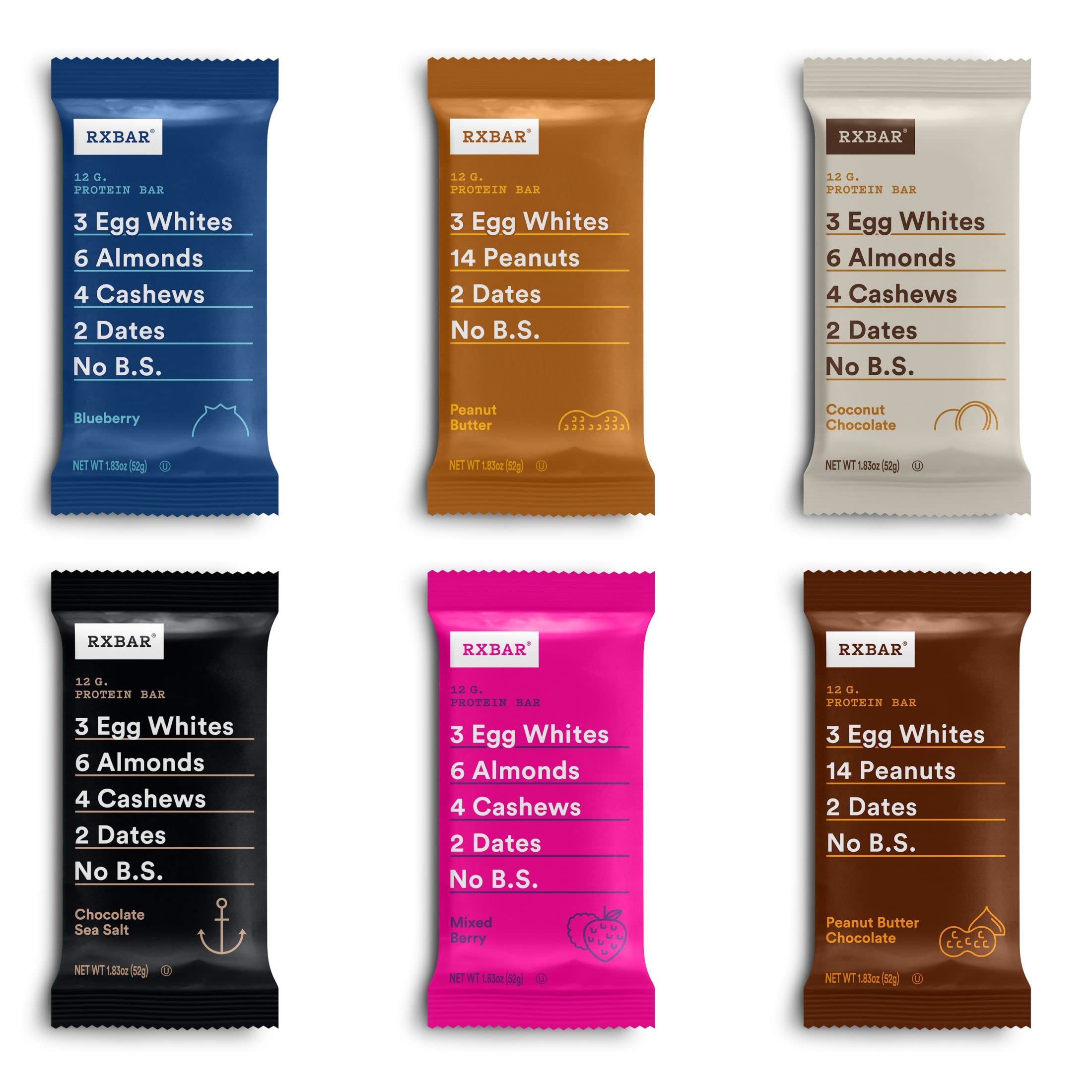 RXBAR Chocolate Sea Salt bar on desk offers a satisfying energy boost.
