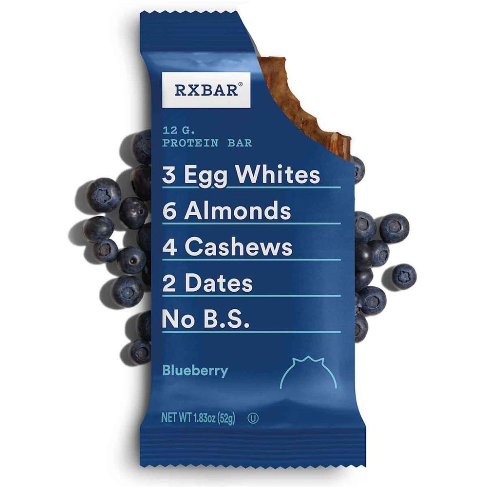 RXBAR Mixed Berry bar with fruity mix for daytime snacking.