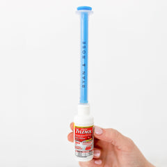 Cutie Dose bottom-reach design maximizes dose extraction