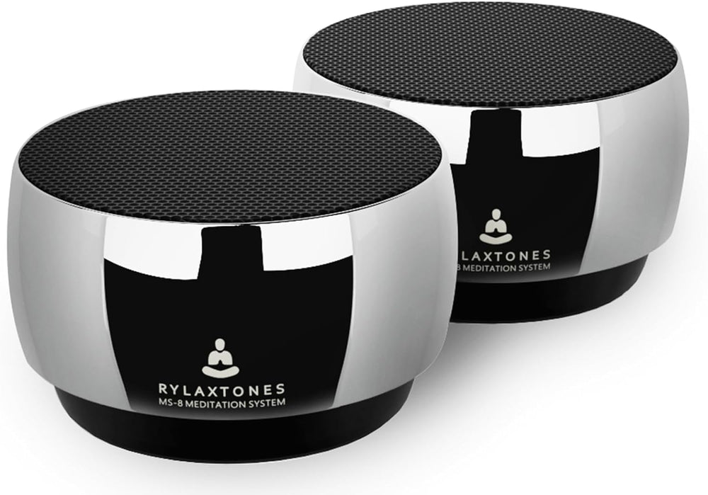 Rylaxtones meditation system with eight tones for mindful focus.