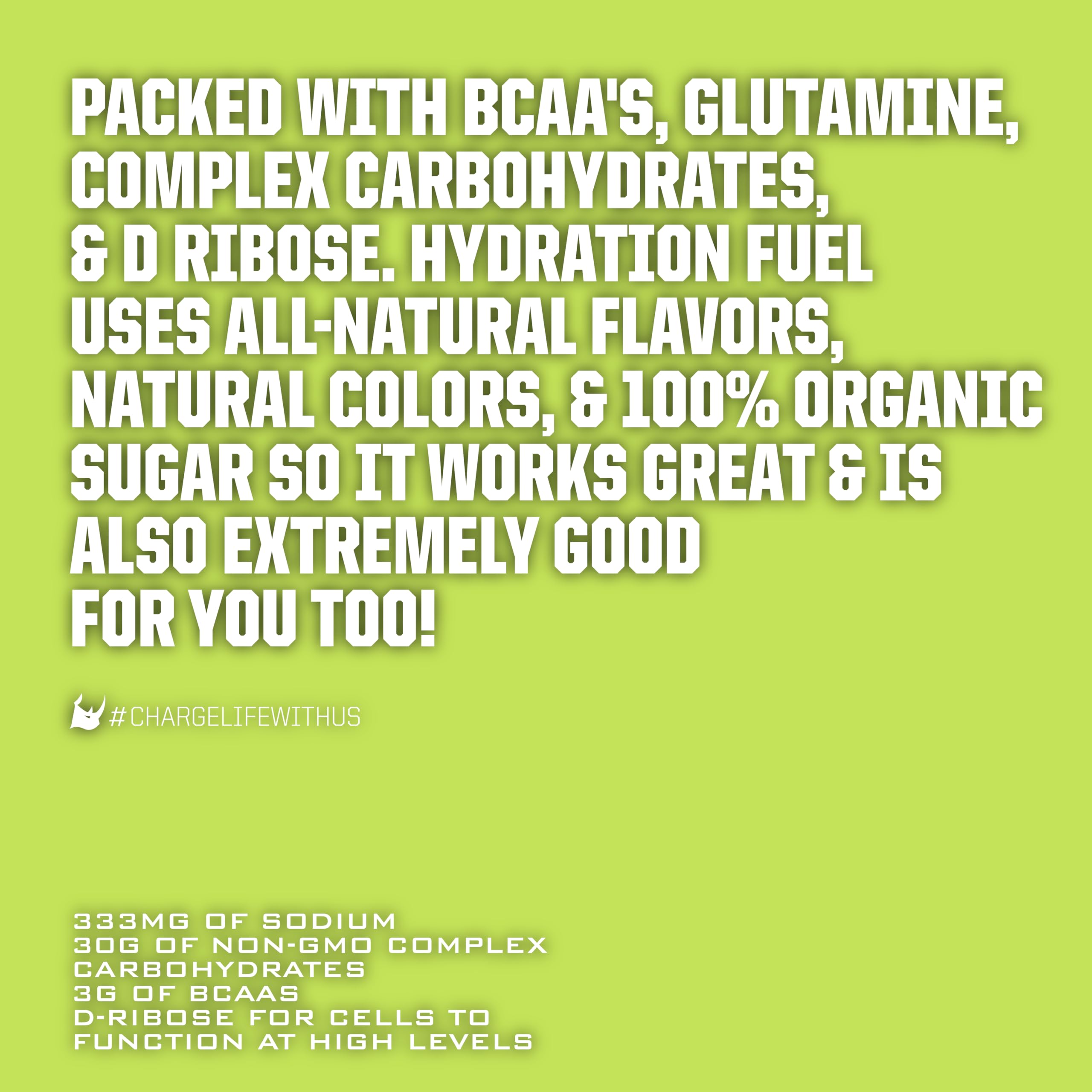 Ryno Power Hydration Fuel gluten-free badge on packaging