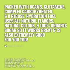 Ryno Power Hydration Fuel gluten-free badge on packaging