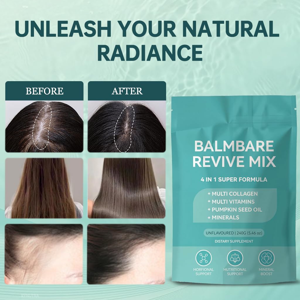 RyNutra Revive Hair ready to dissolve in a beverage