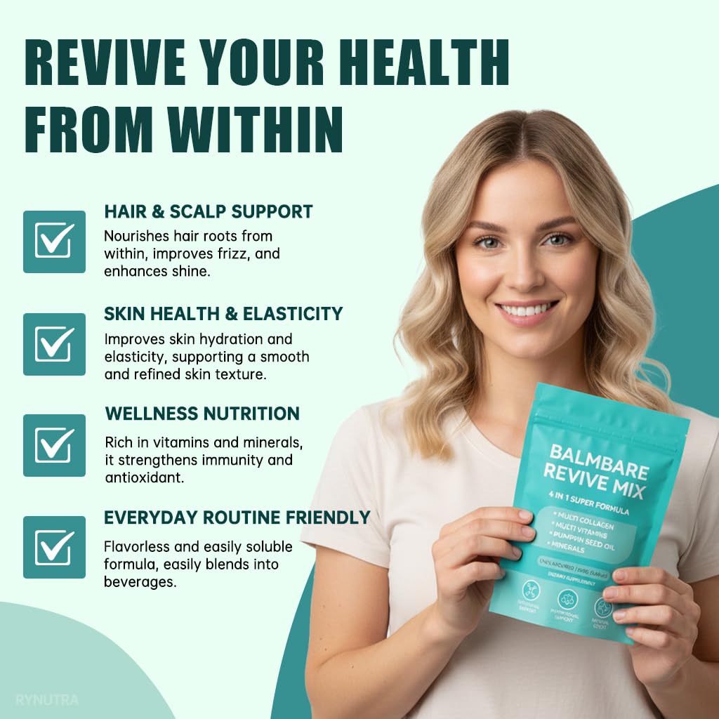 RyNutra Revive Hair hyaluronic acid and vitamin C blend components