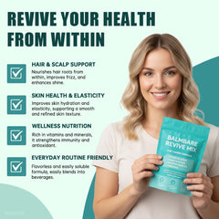 RyNutra Revive Hair hyaluronic acid and vitamin C blend components