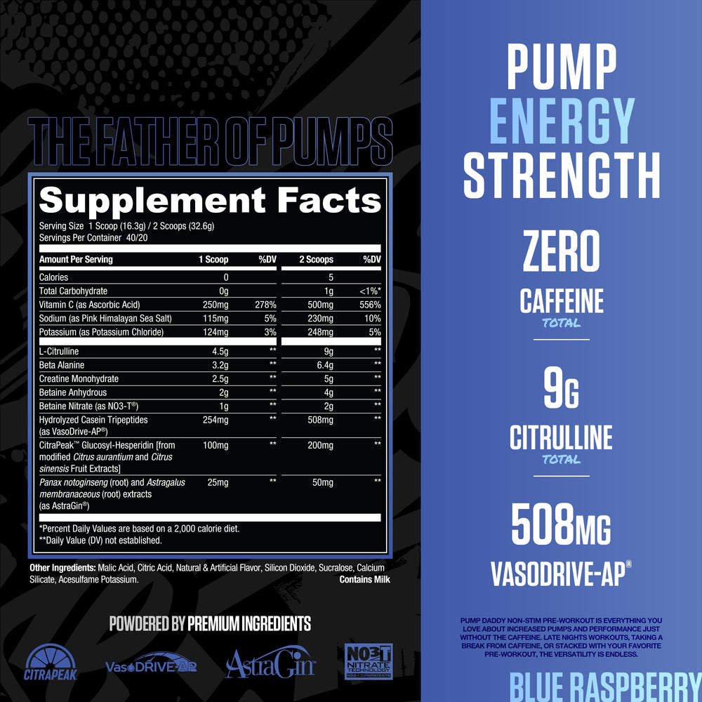 Scoop dissolving in water for a clean, stimulant-free pump