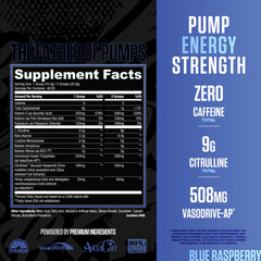 Scoop dissolving in water for a clean, stimulant-free pump