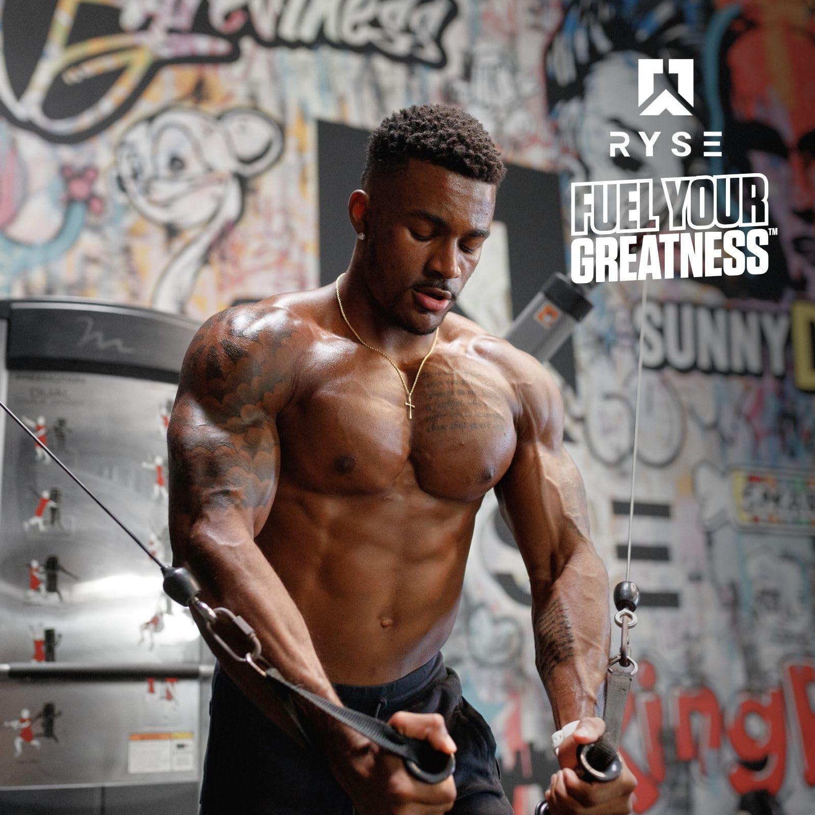 RYSE Up BCAA Focus Country Time Lemonade pouring into glass for refreshing energy.