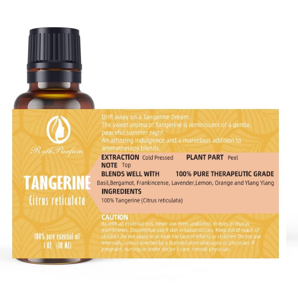 RythParfum Tangerine oil for bath and massage with bright citrus notes.