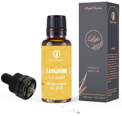 RythParfum Tangerine oil ideal for skin care routines and spa-like baths.